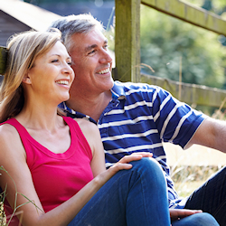 Romanic Mature Couple